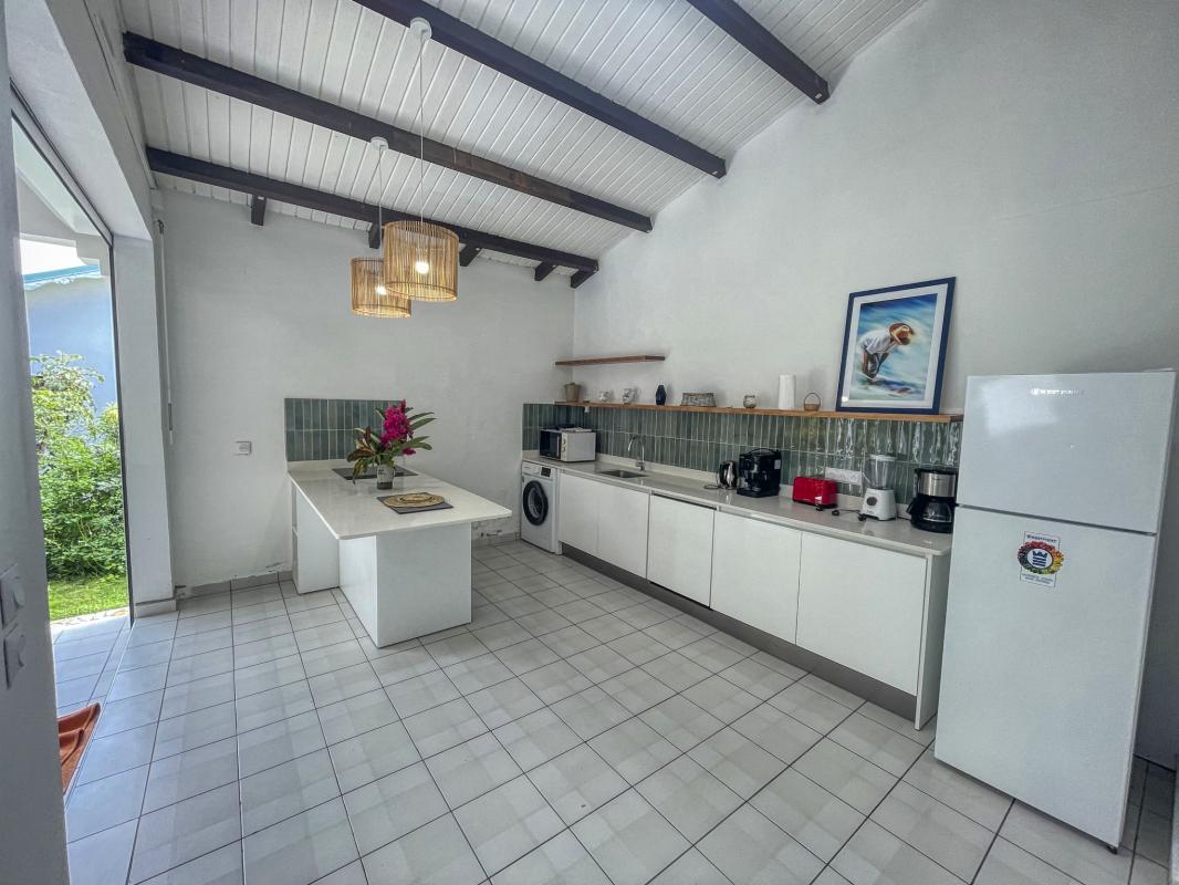13.Location villa piscine Saint François Guadeloupe_Cuisine